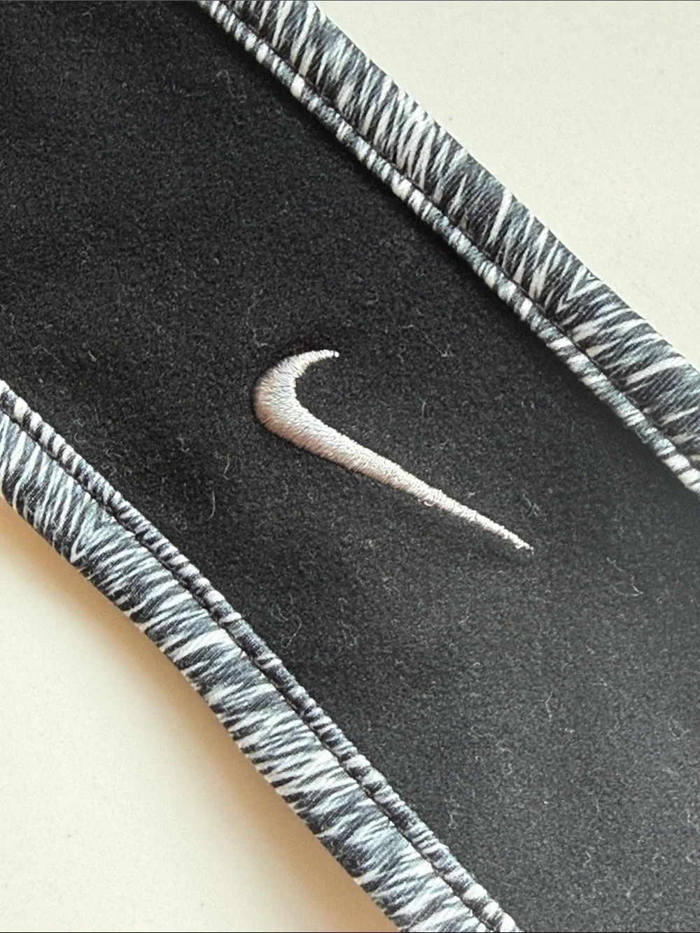Nike Black, Grey & White Dri-Fit Headband